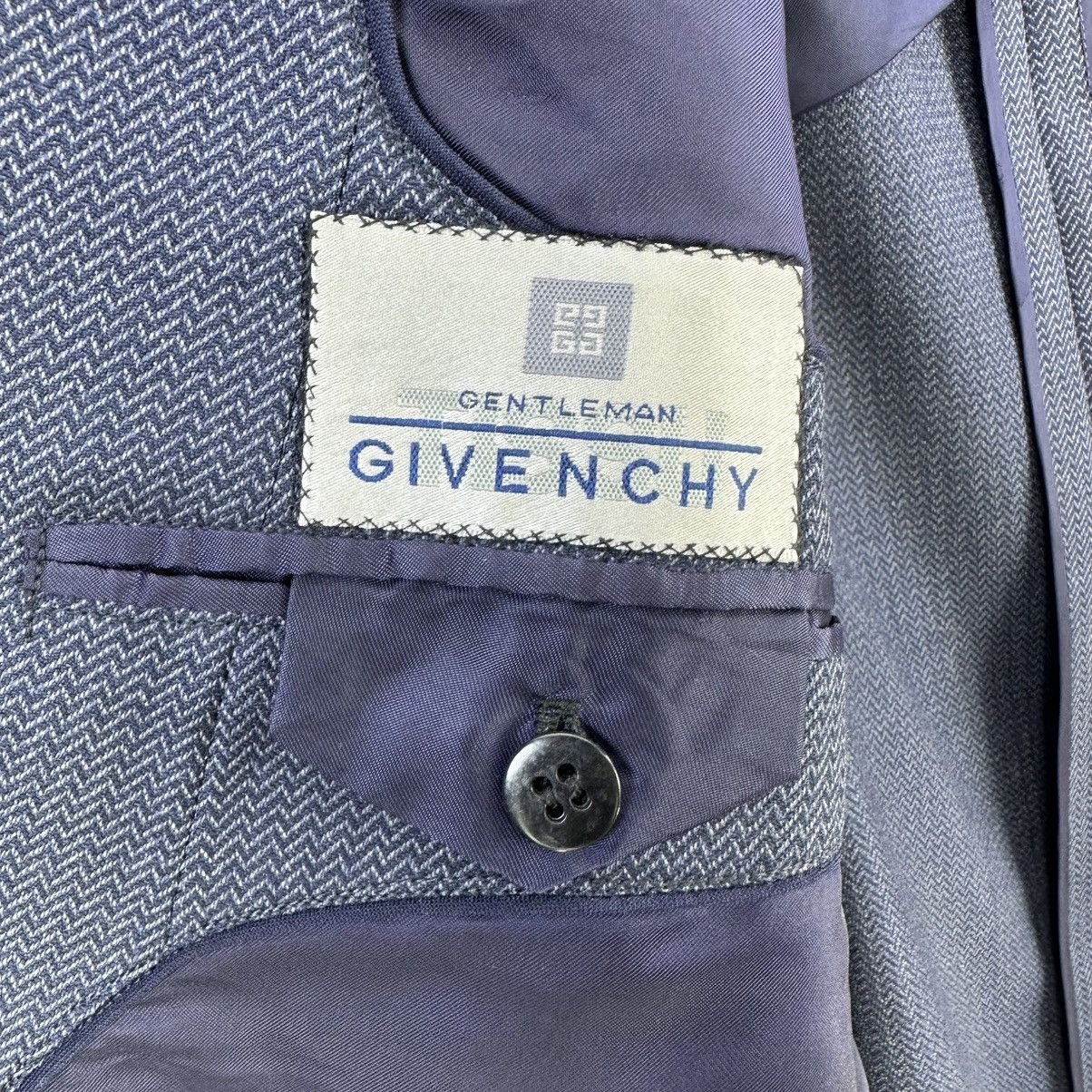 Givenchy Vintage Givenchy Pines Tailor Double Breasted Blazer Coat Size US XL / EU 56 / 4 - 13 Thumbnail