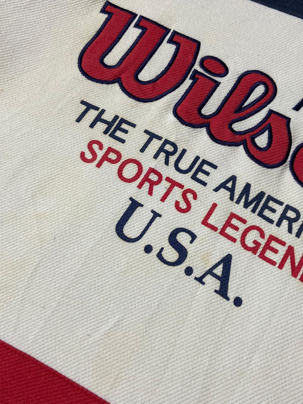 Japanese Brand × Vintage × Wilson Vintage WILSON 1914 Half-Zip Pullover Sweater (121) Size US S / EU 44-46 / 1 - 8 Thumbnail