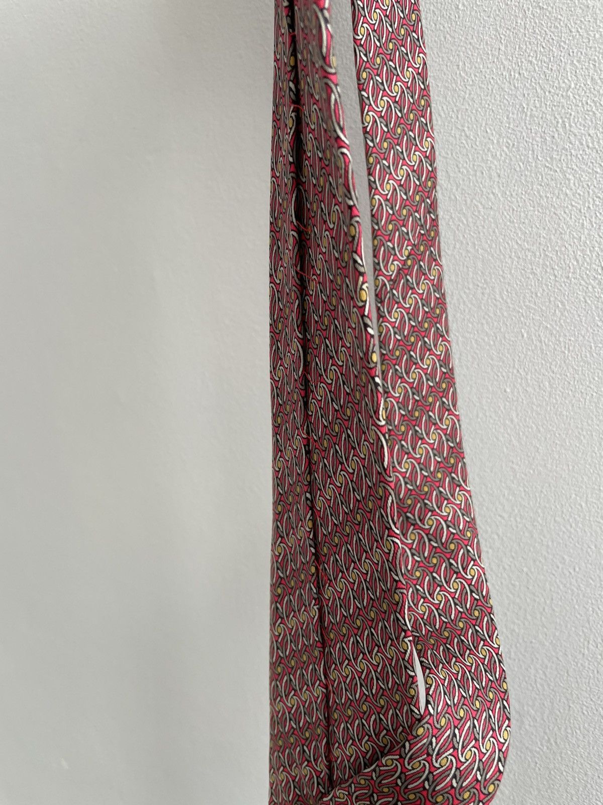 Hermes Hermes Paris Vintage 90s 100% Silk Tie Made France 7454 HA Size ONE SIZE - 25 Thumbnail