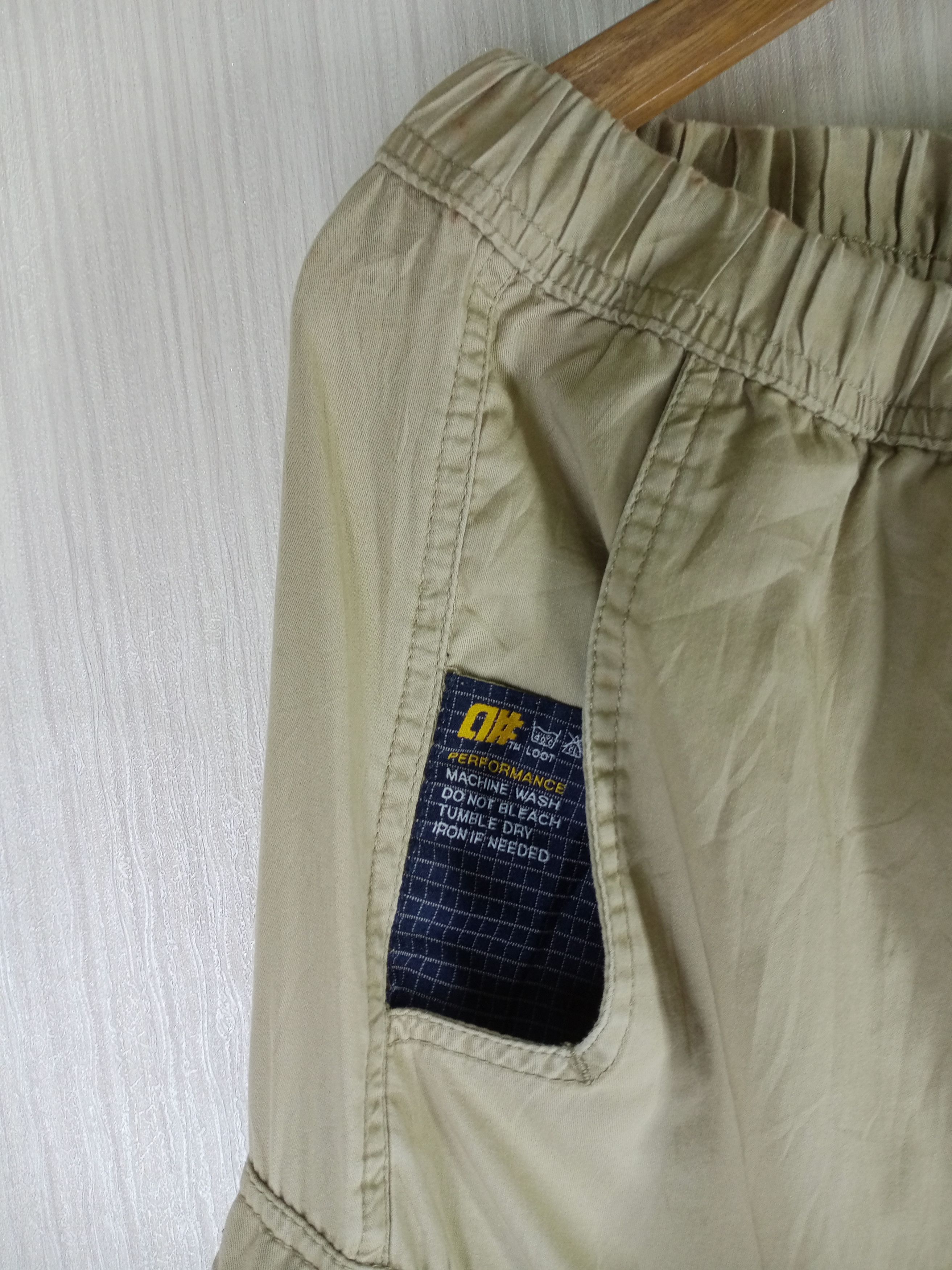 Alphanumeric Vintage Alphanumeric Clothing 2in1 Cargo Pants Size US 39 - 7 Thumbnail