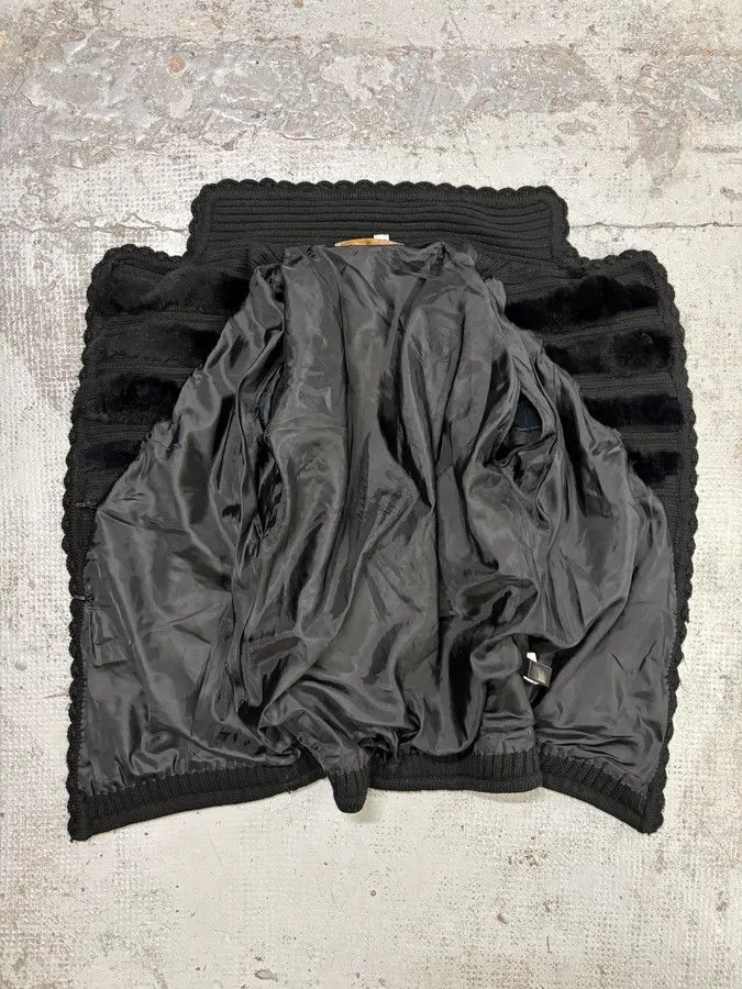 Roberto Cavalli 2000s Roberto Cavalli Black Wool Embroidered Blazer Jacket Size M / US 6-8 / IT 42-44 - 7 Thumbnail