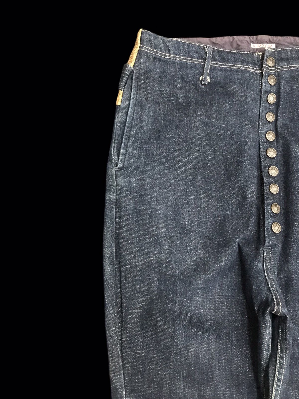 Designer KAPITAL Two Tones Strap Clown Pant Size US 30 / EU 46 - 3 Thumbnail