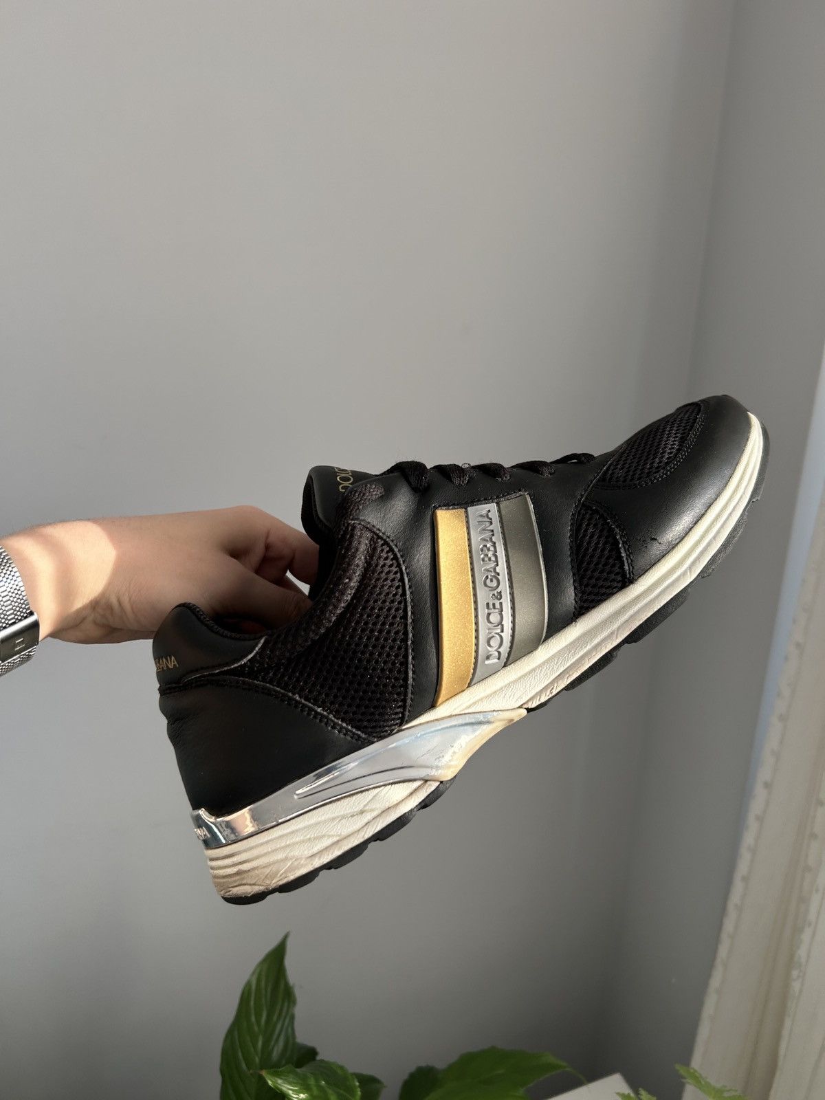Dolce & Gabbana × Vintage Vintage Dolce Gabbana Sneakers Size US 9 / EU 42 - 9 Thumbnail