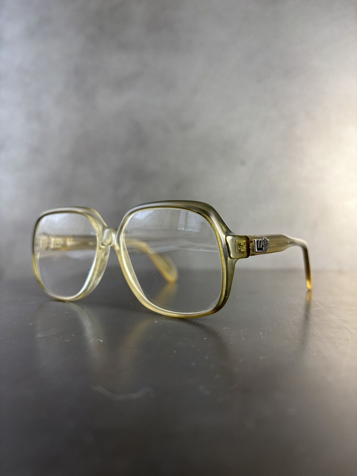 Vintage 1980s Vintage Eyeglasses Frames 1970s World Famous Oversized Size ONE SIZE - 2 Thumbnail