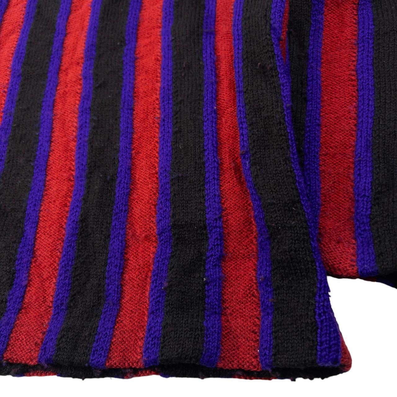 Issey Miyake Vintage Issey Miyake Striped Knit Jumper Size L Size US L / EU 52-54 / 3 - 4 Thumbnail