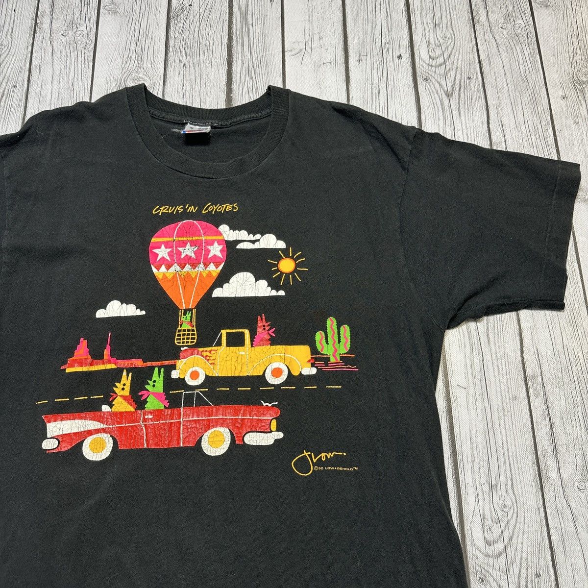 Fruit Of The Loom × Vintage Vintage Cruisin Coyotes tee Size US XL / EU 56 / 4 - 3 Thumbnail