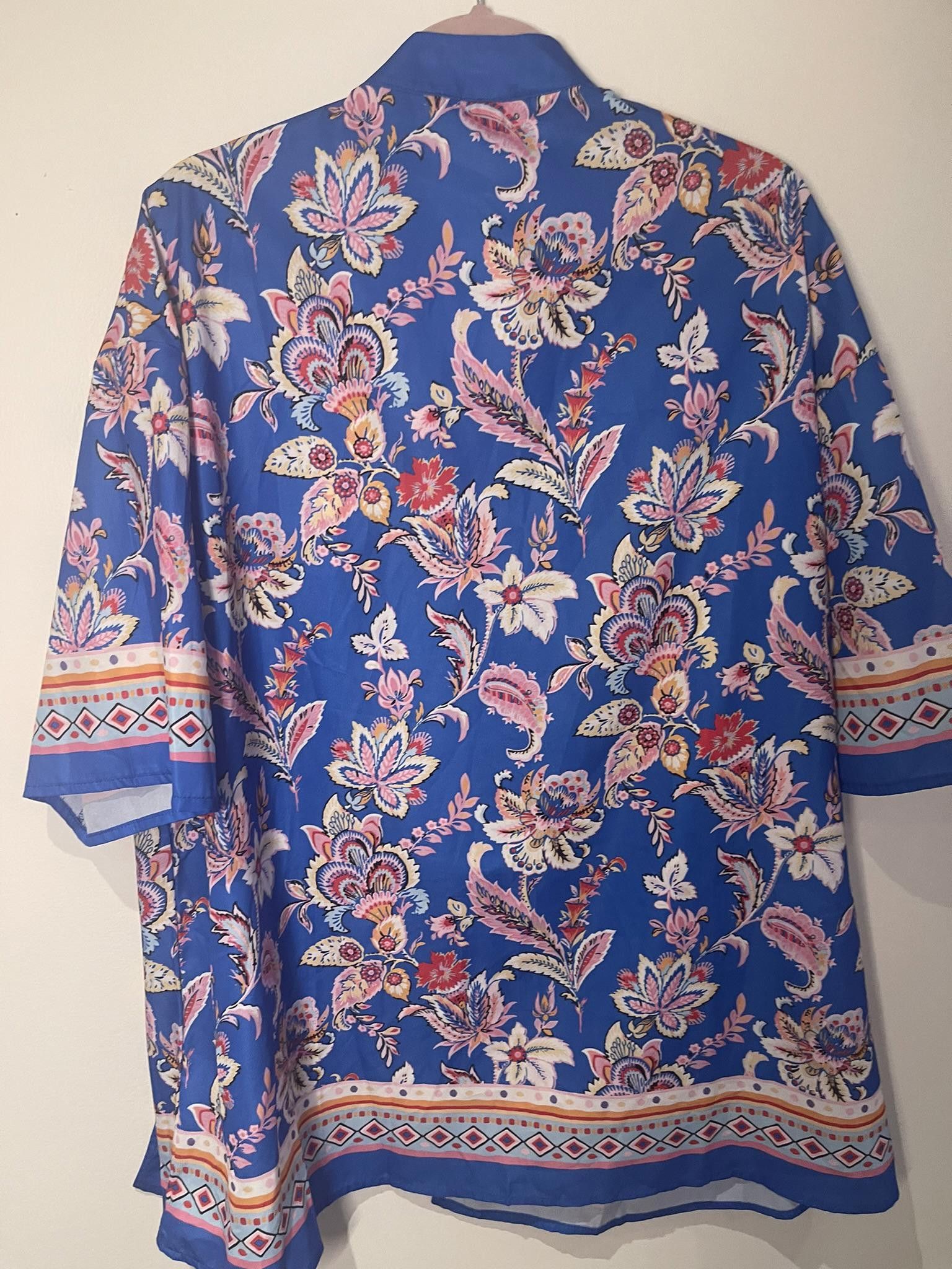 Shein Shein Curvy Vacay Overshirt or Jacket Size XXL / US 16-18 / IT 52-54 - 4 Thumbnail