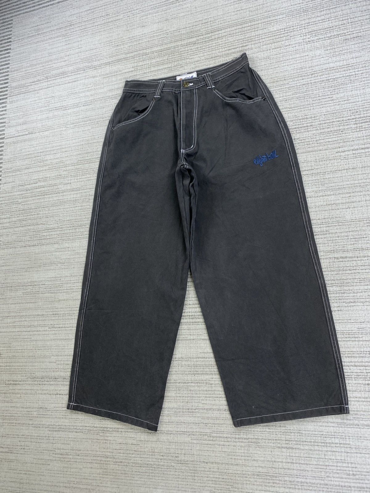 JNCO × Vintage Vintage JNCO Eight Ball Skater Baggy Pants Size US 29 - 4 Thumbnail