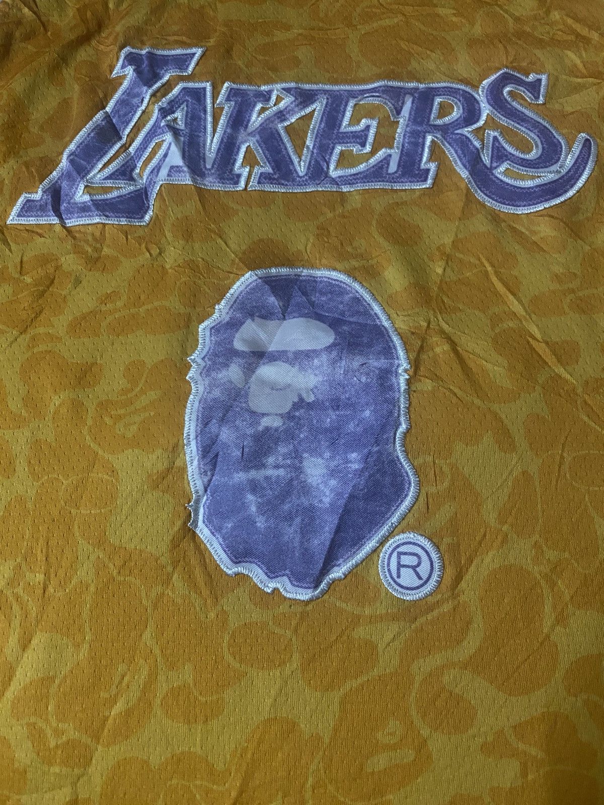 Bape × Mitchell & Ness Bape X Mitchell & Ness Limited Edition Lakers Lebron James Size US M / EU 48-50 / 2 - 3 Thumbnail