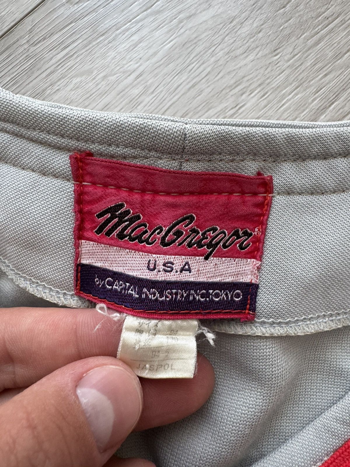 Mizuno 🔥 Vintage MacGregor “HATANAKA” Game Jersey #13 JASPO L Japan Size US L / EU 52-54 / 3 - 5 Thumbnail