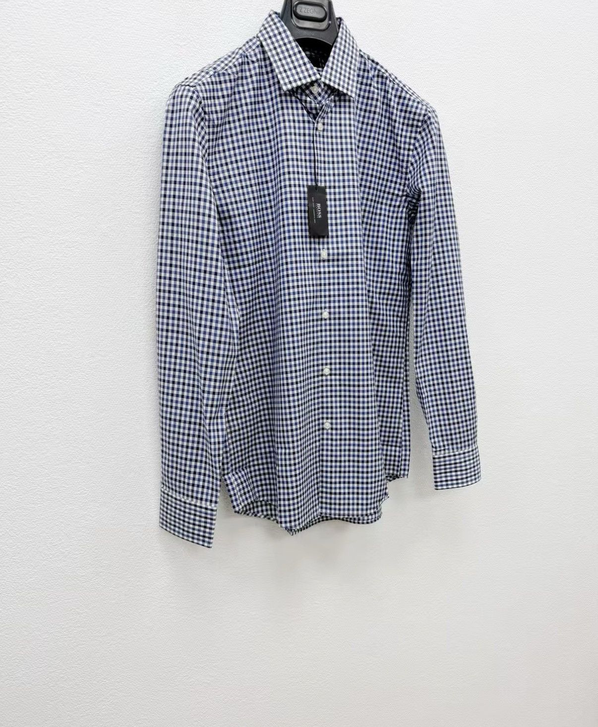 Hugo Boss HUGO BOSS 100% Cotton Long Sleeve Shirt J30 Size US S / EU 44-46 / 1 - 2 Thumbnail