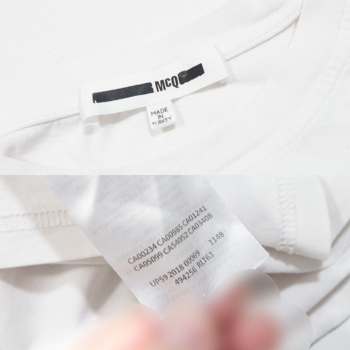 McQ Alexander McQueen McQ Acid Bunny T-Shirt 2018 Size US M / EU 48-50 / 2 - 9 Thumbnail