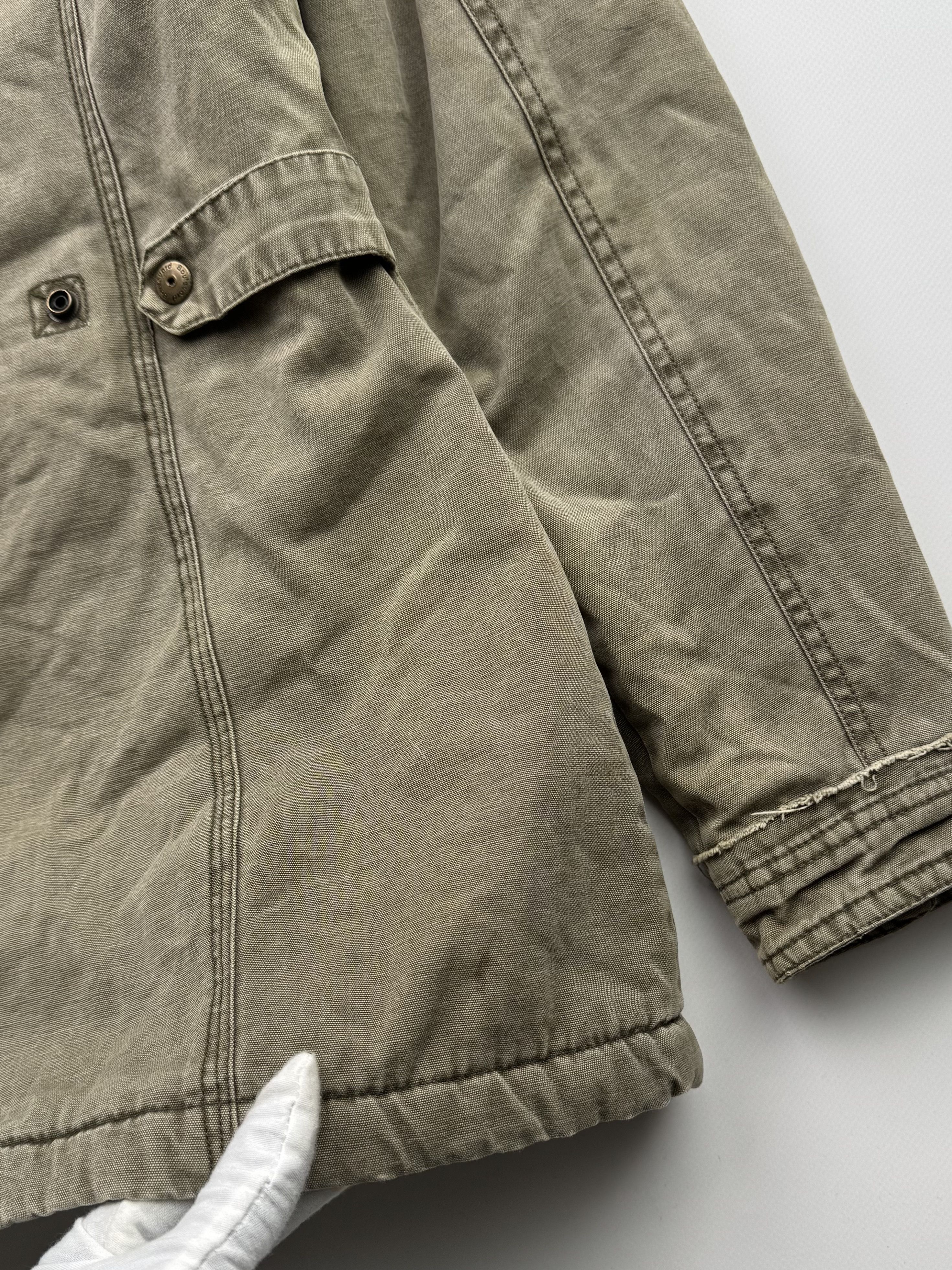 Vintage Vintage Washed Hooded Jacket With Many Details B344(V158)E2 Size XS / US 0-2 / IT 36-38 - 13 Thumbnail