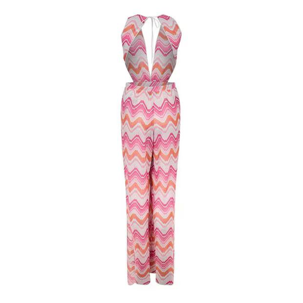 Missoni o1g2r1mq1124 Jumpsuit in Multicolor Size 27" / US 4 / IT 40 - 2 Thumbnail