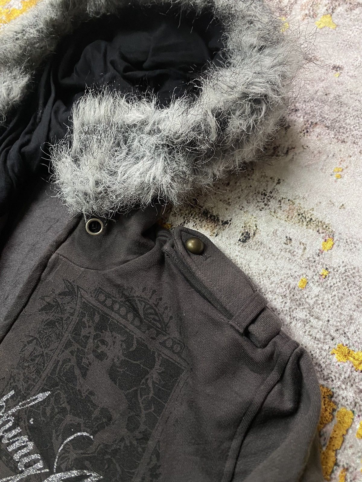 If Six Was Nine Japanes Center Clease Fur Hoodie If6was9 Lgb Style Size US L / EU 52-54 / 3 - 6 Thumbnail