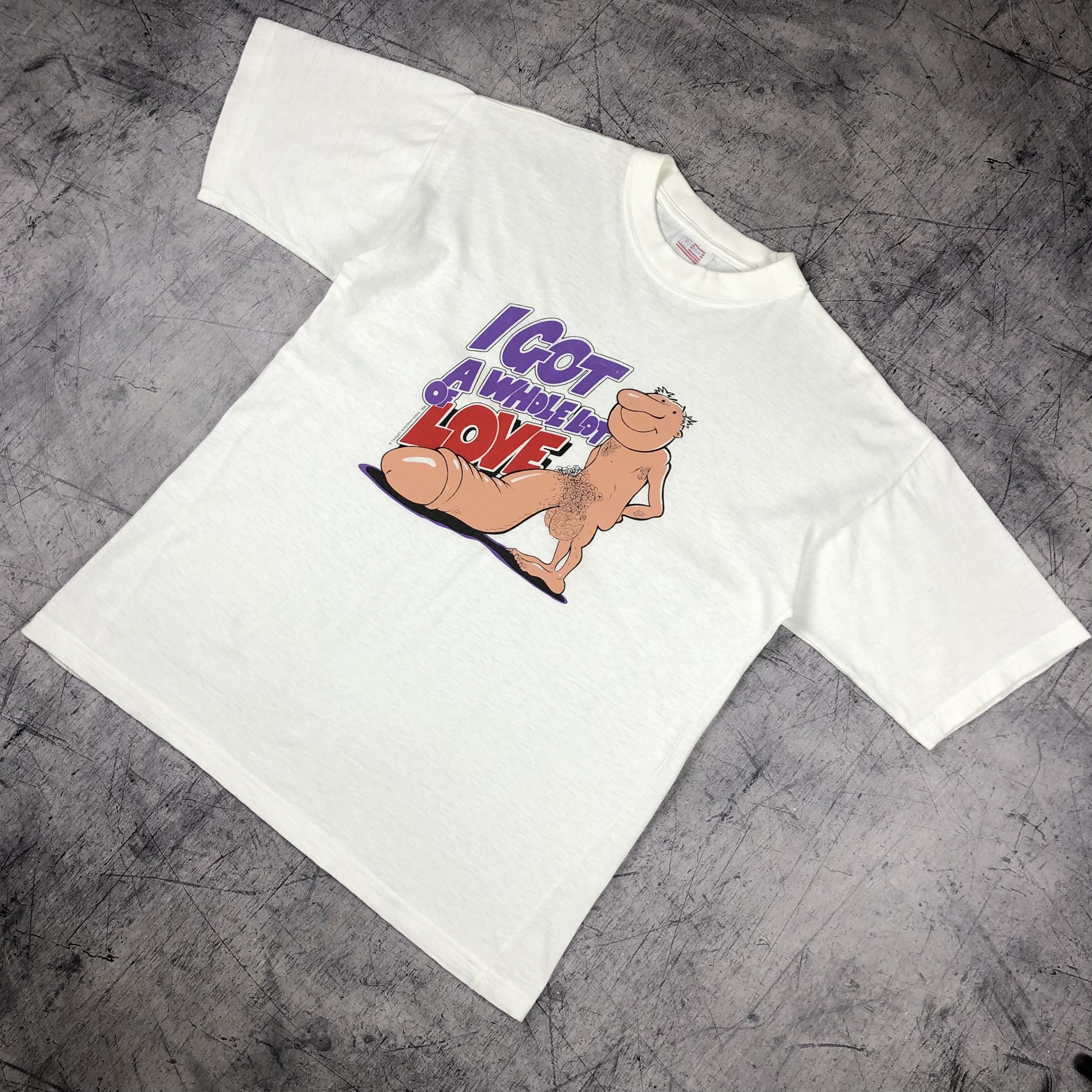 Vintage Vintage 1994 I Got A Whole Lot Of Love Tee Size US M / EU 48-50 / 2 - 9 Thumbnail