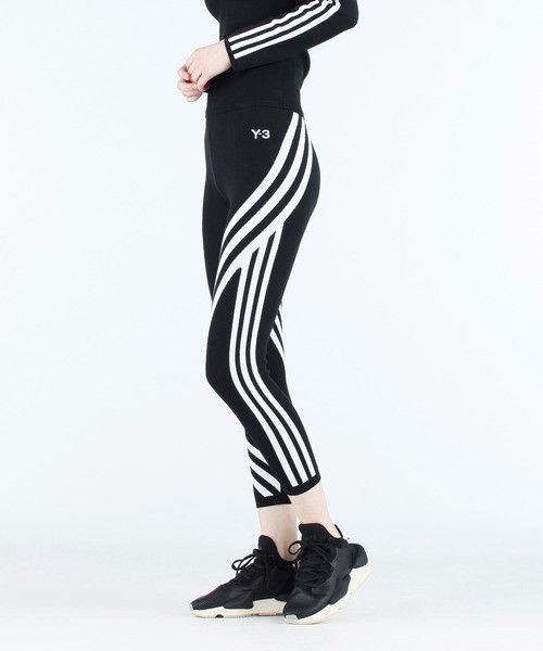 Y-3 Yohji Yamamoto x Adidas Black Leggings (S)