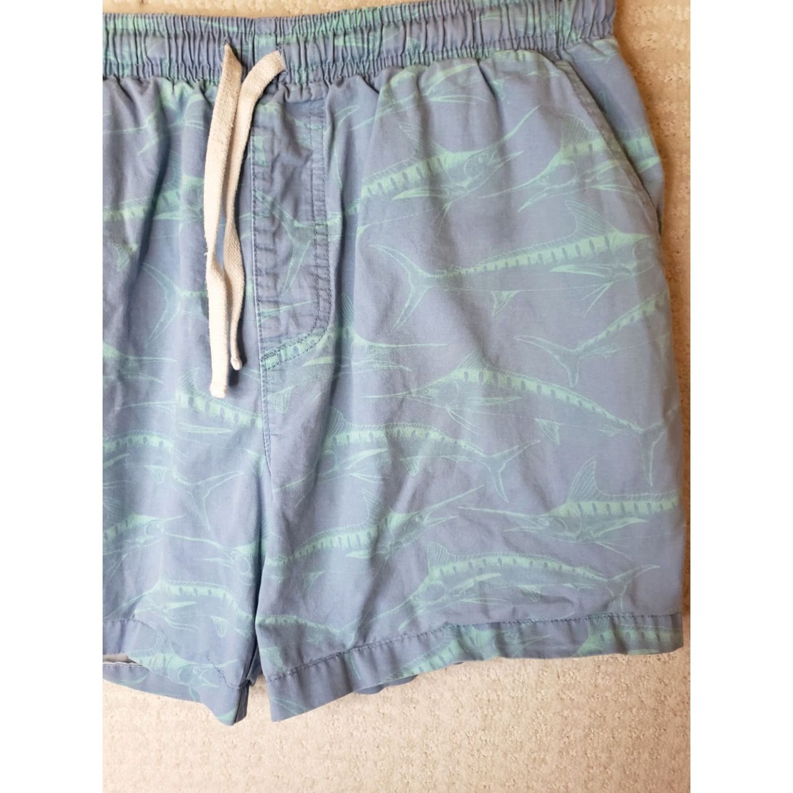 Chubbies Chubbies Shorts Mens M Blue Men Board Fish Pattern Size US 31 - 3 Thumbnail