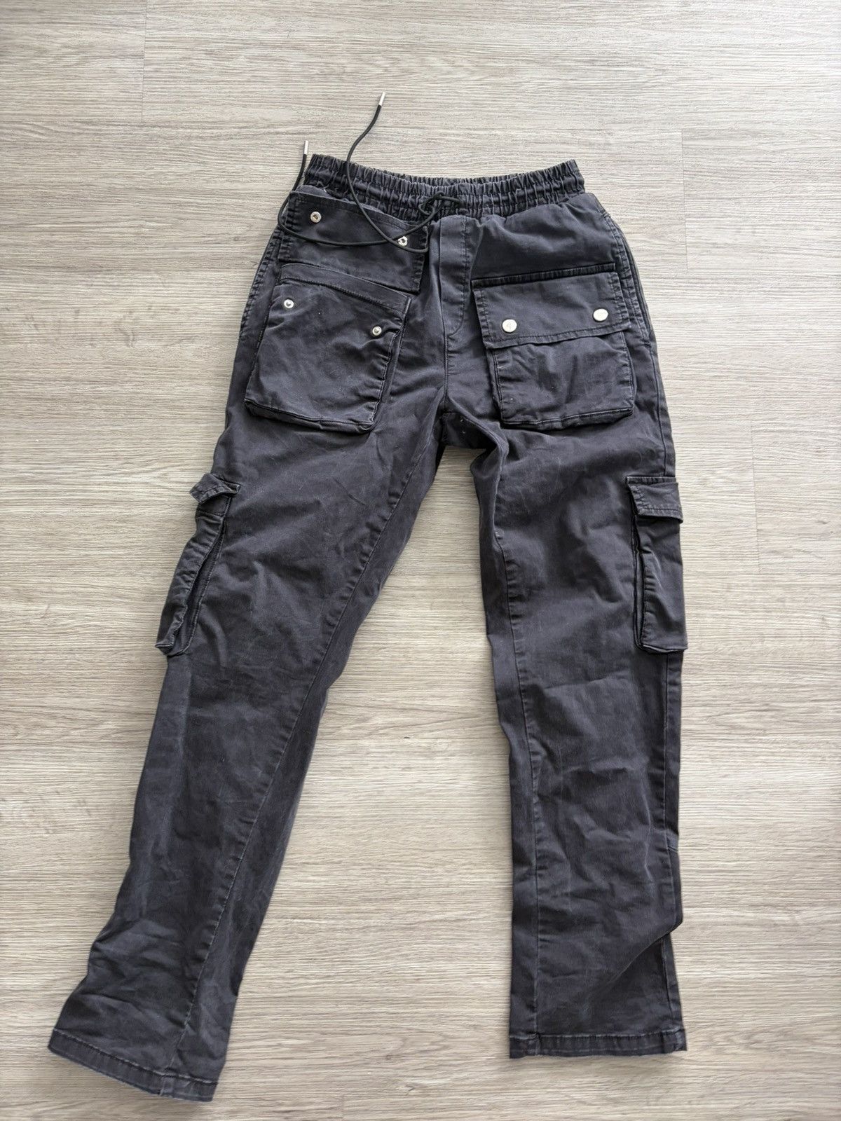 Zara x Rhuigi Cargo Pants Black Men’s Rhude