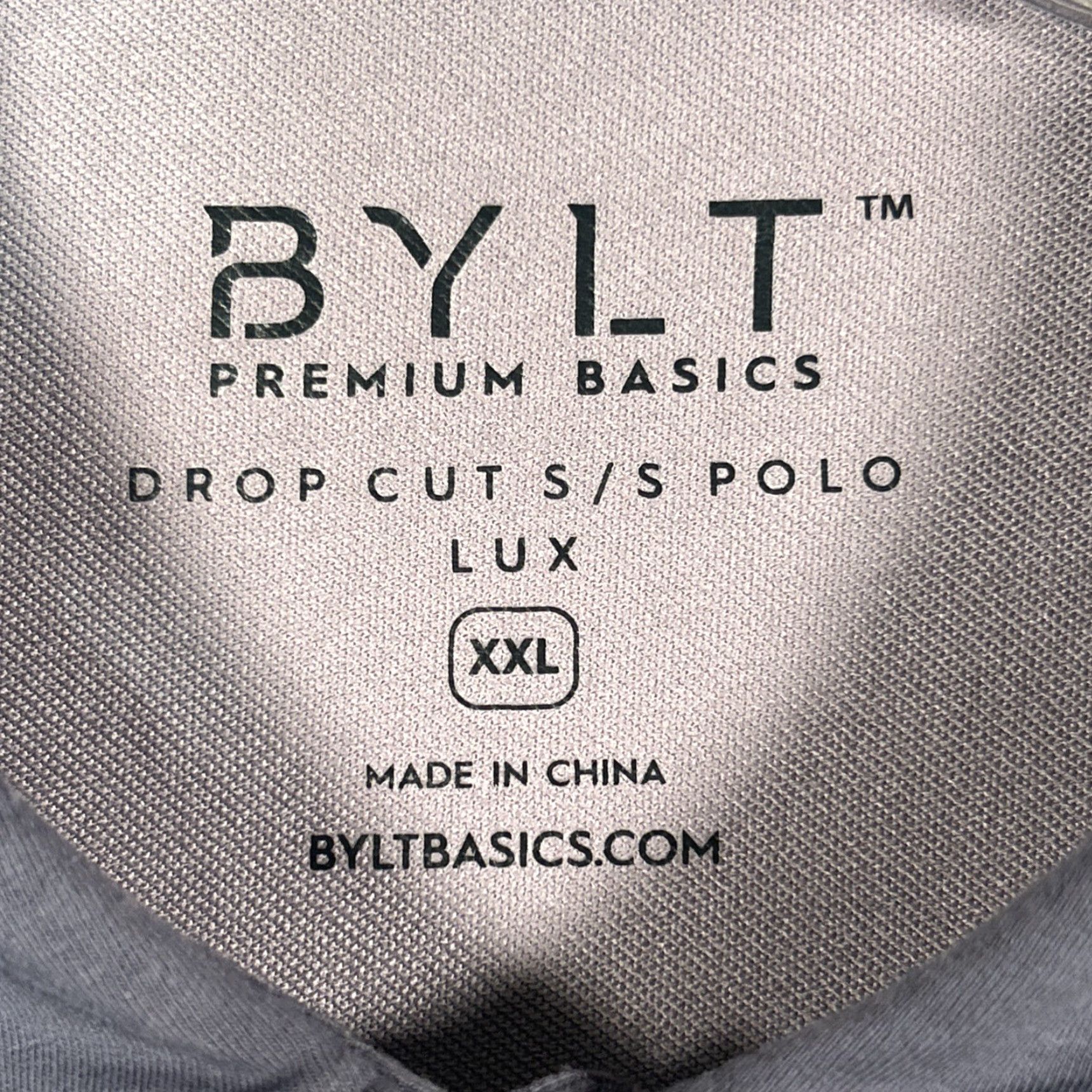 Vintage BYLT Drop-Cut Polo Shirt Mens 2XL Purple Short Sleeve Polka Dot Stretch Golf Modern Sports Regular Shirt Size US XXL / EU 58 / 5 - 3 Thumbnail