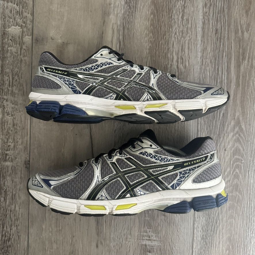 Asics ASICS • GEL-Exalt 2 "Silver/Navy" (12M) Size US 12 / EU 45 - 2 Thumbnail