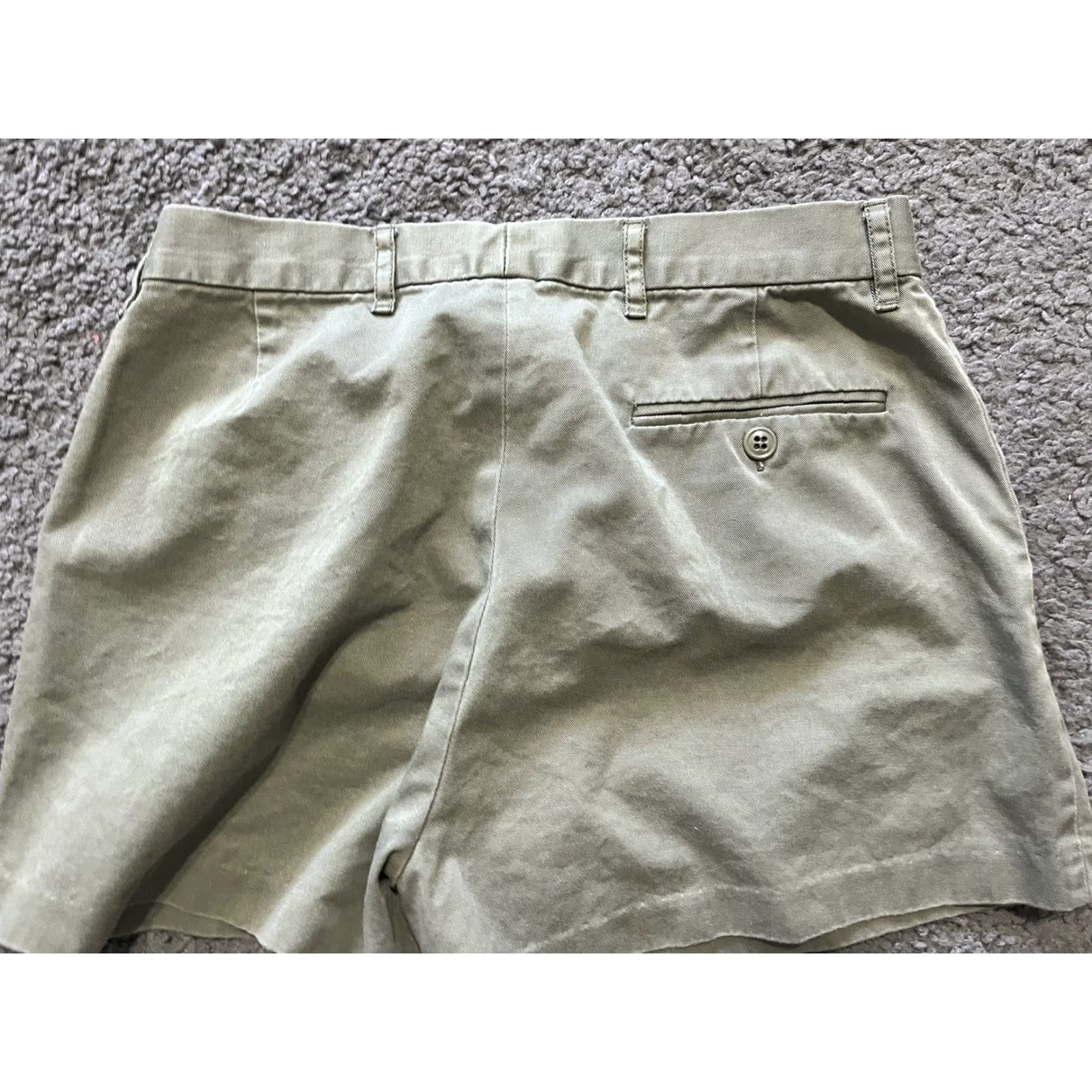 J.Crew J.CREW Shorts Women Size 6 Beige Flat Front Frankie Chino Casual Preppy Adult Regular Medium Short" Size 28" / US 6 / IT 42 - 3 Thumbnail