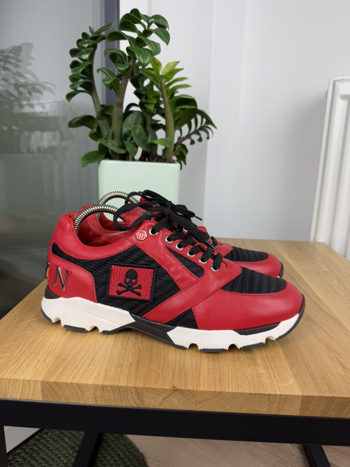 Philipp Plein Philipp Plein Top Skull Sneakers Size US 8 / EU 41 - 5 Thumbnail