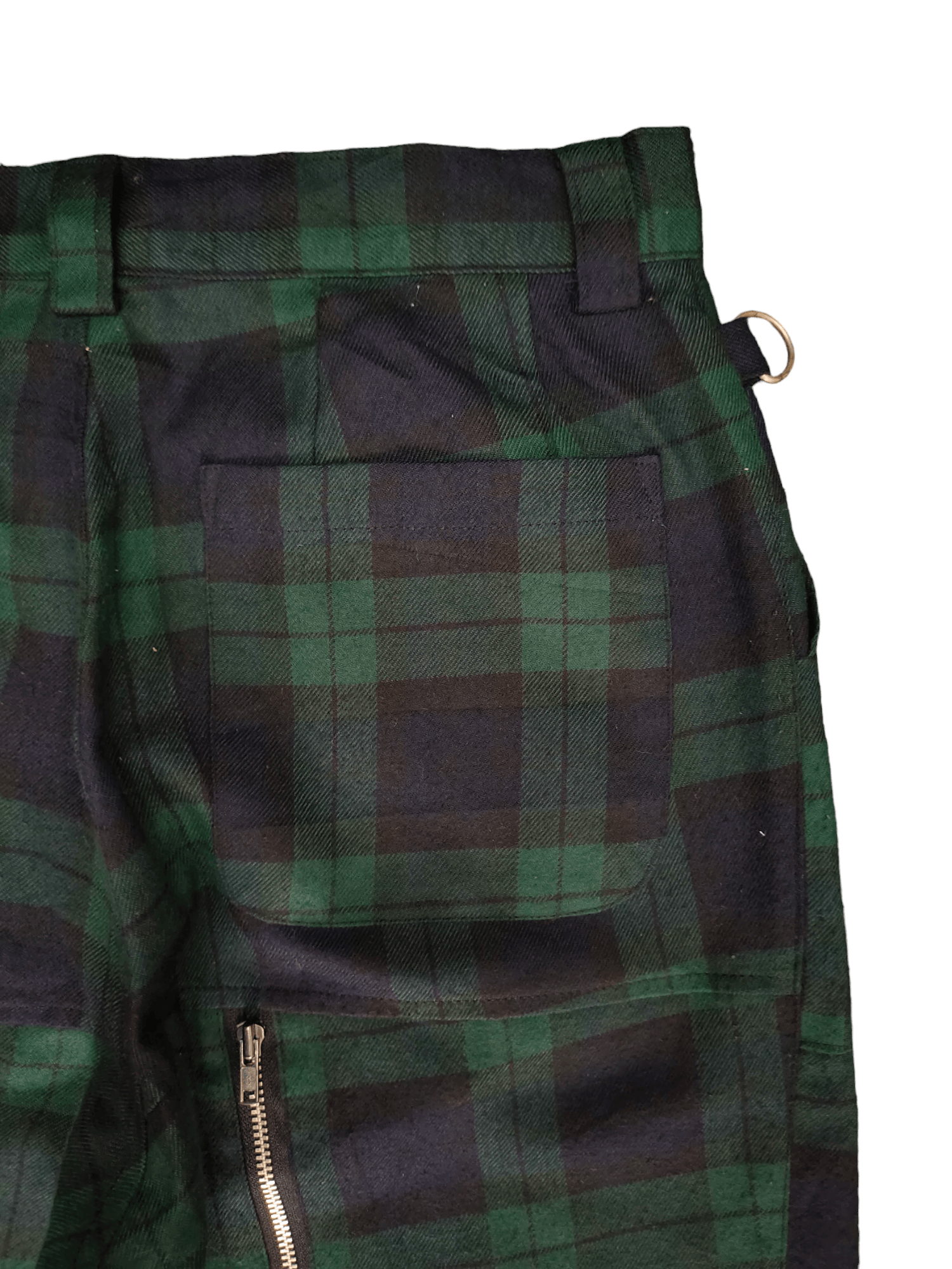 Seditionaries 1990s Cross For Men Tartan Bondage Zipper Pants Size US 30 / EU 46 - 12 Thumbnail