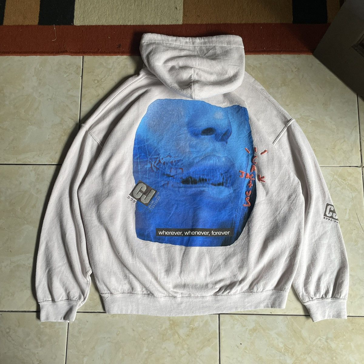 Playstation  Sony  Travis Scott Cactus Jack Digital Girl Hoodie | Grailed