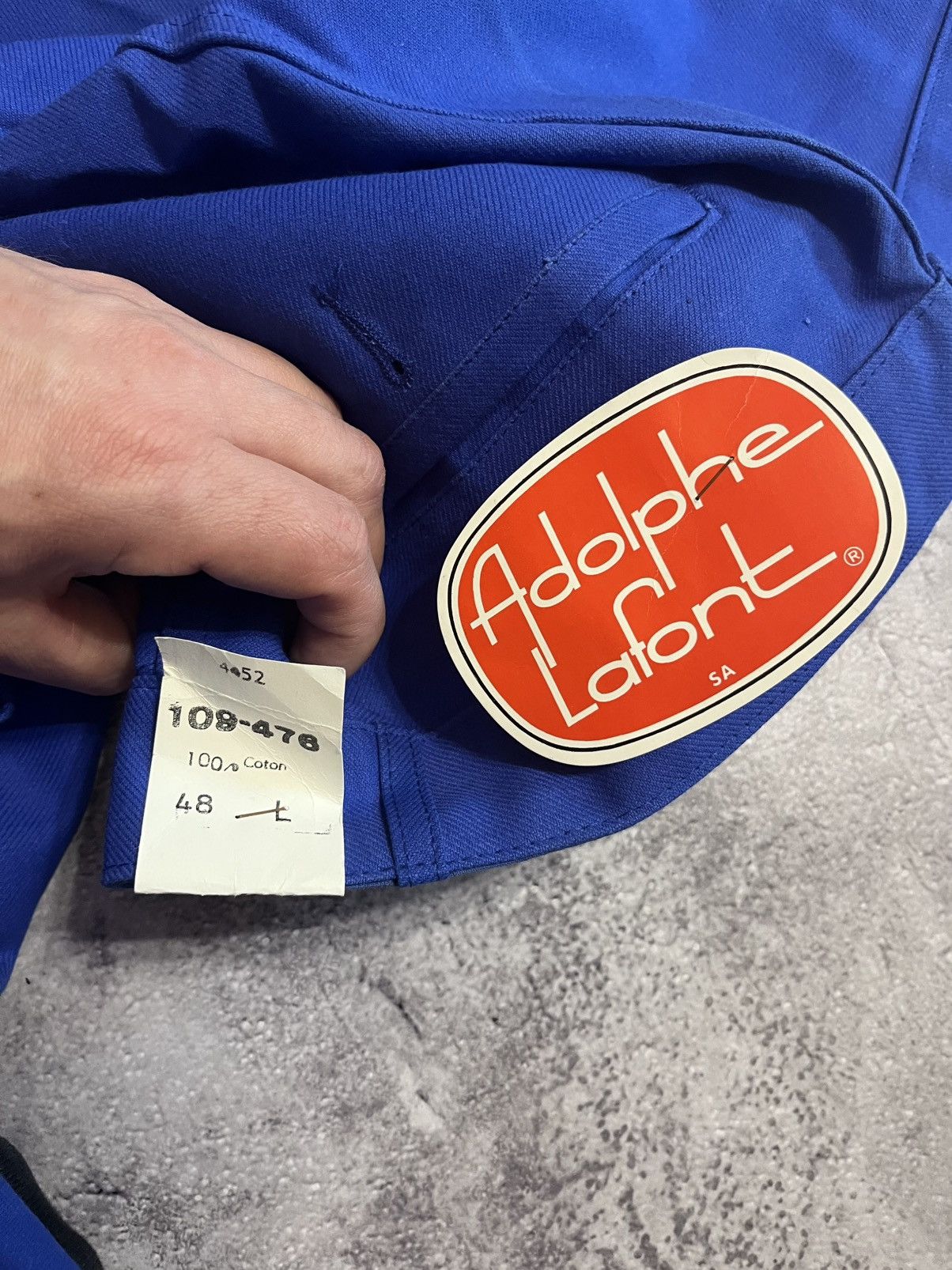 Vintage Vintage Adolphe Lafont work pants Size US 34 / EU 50 - 4 Thumbnail