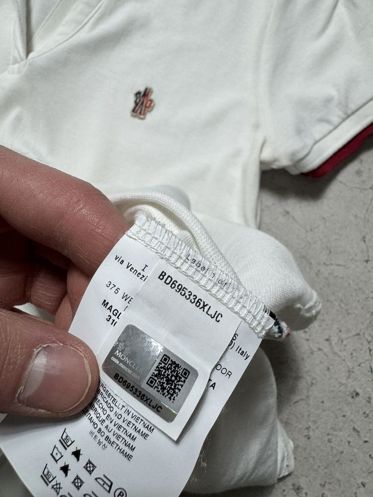 Moncler Grenoble Moncler Maglia Grenoble Women’s White Polo Shirt Size M Size M / US 6-8 / IT 42-44 - 8 Thumbnail