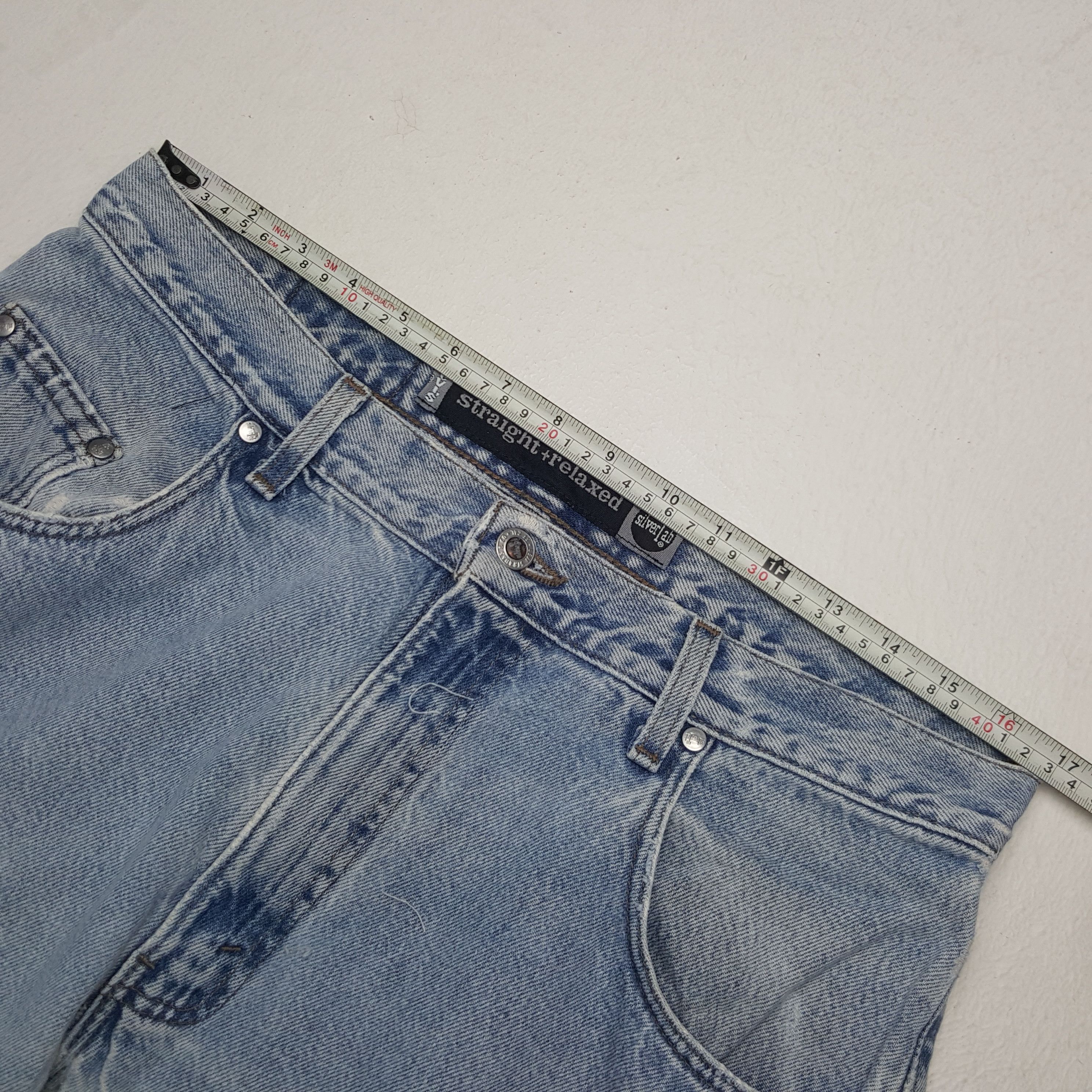 Levi's × Vintage Vintage Levi's American Distressed silverTab Denim Jeans Size US 33 - 9 Thumbnail