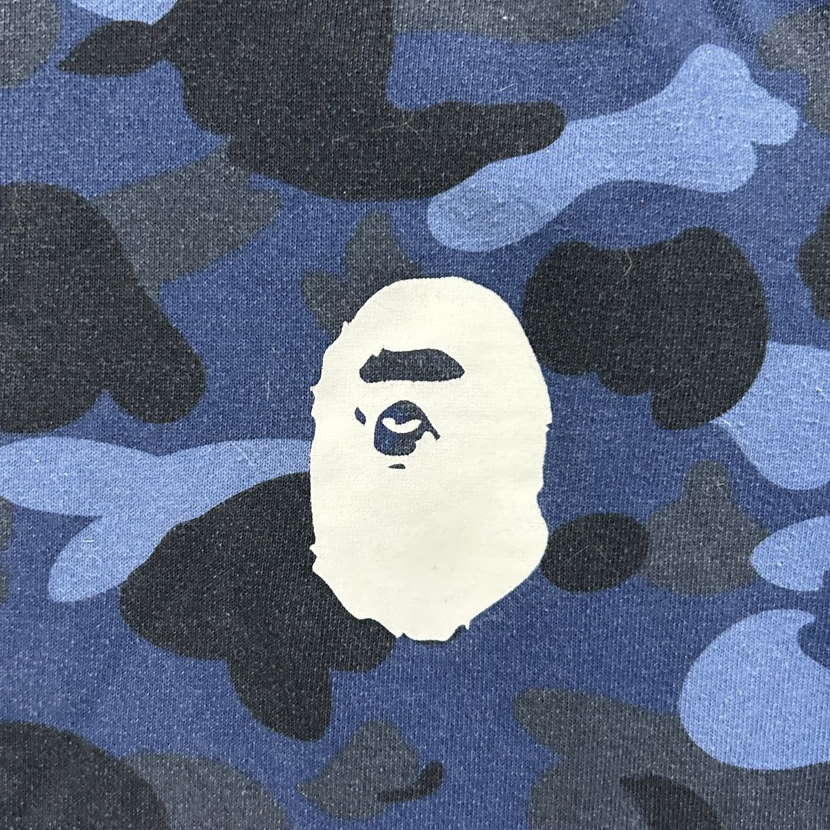 Bape BAPE Blue Camo Full Zip Hoodie Size US XL / EU 56 / 4 - 2 Thumbnail