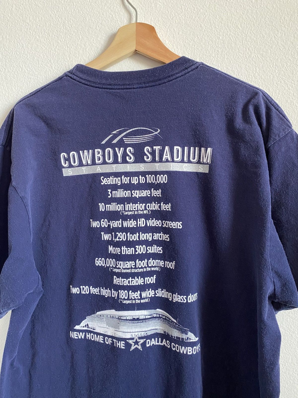 NFL Dallas Cowboys Stadium Tee NFL Size US XL / EU 56 / 4 - 5 Thumbnail