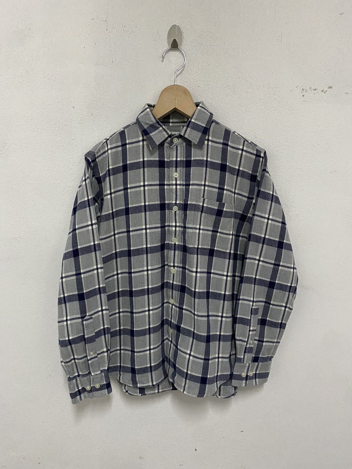 Japanese Brand × Vintage Close hi Thermolite Plaid Tartan Flannel Shirt Size US M / EU 48-50 / 2 - 2 Thumbnail