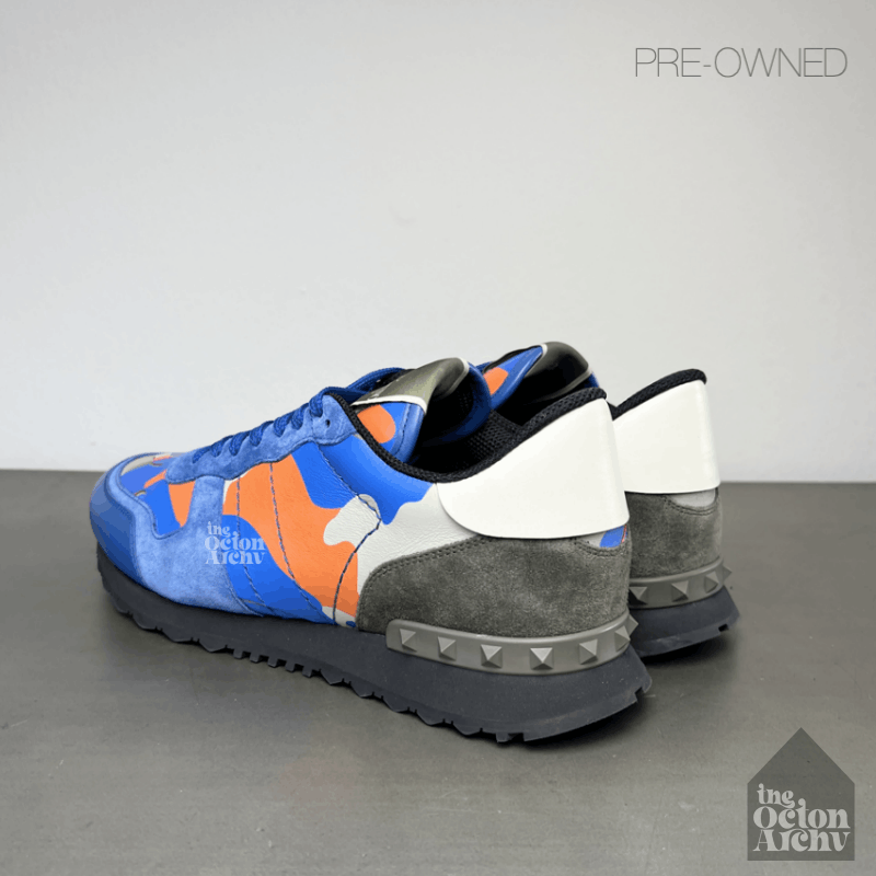 Valentino Valentino Rockrunner Rockstud Sneaker RY2S0723-ZG8 Pre-owned Size US 10 / EU 43 - 2 Thumbnail