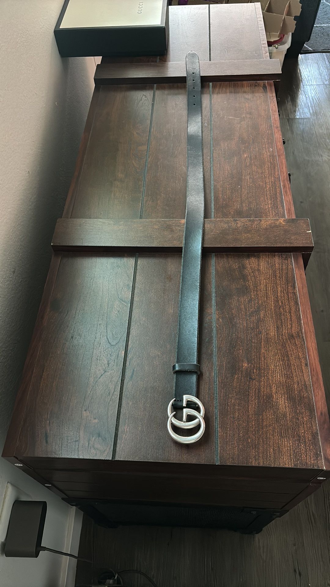 Gucci GG marmont belt with silver buckle size 75 Size ONE SIZE - 5 Thumbnail