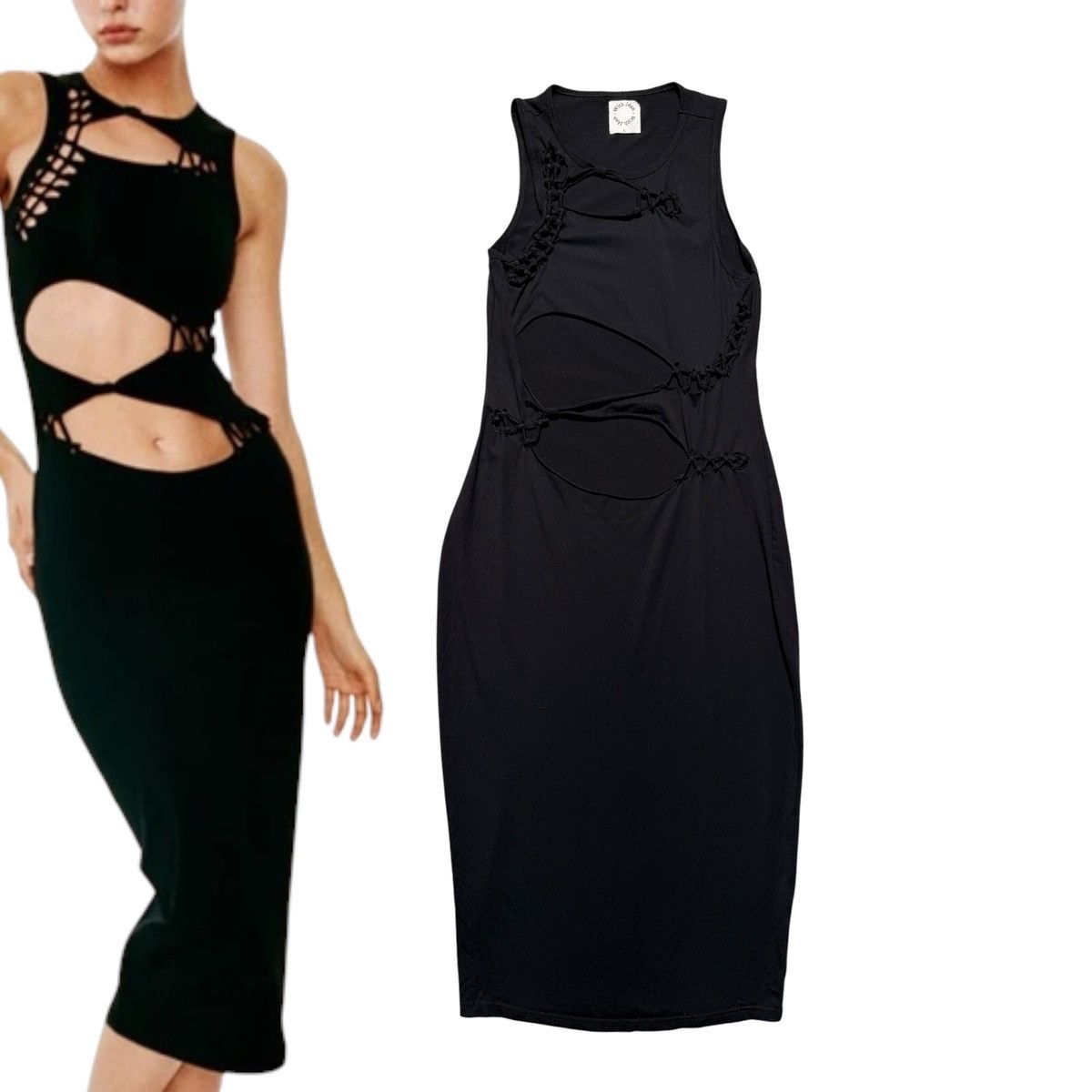 Other With jean blaise cutout dress Size L / US 10 / IT 46 - 1 Thumbnail