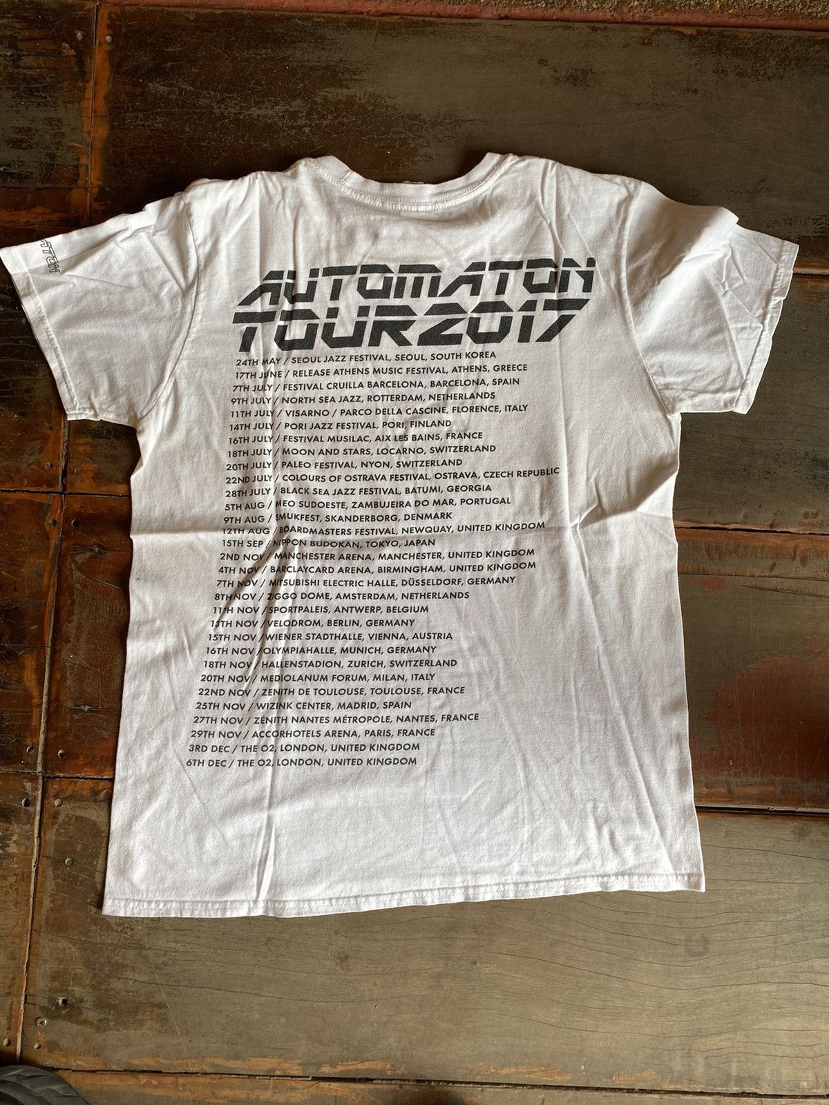 Band Tees × Vintage Jamiroquai Automaton Tour 2017 Vintage T