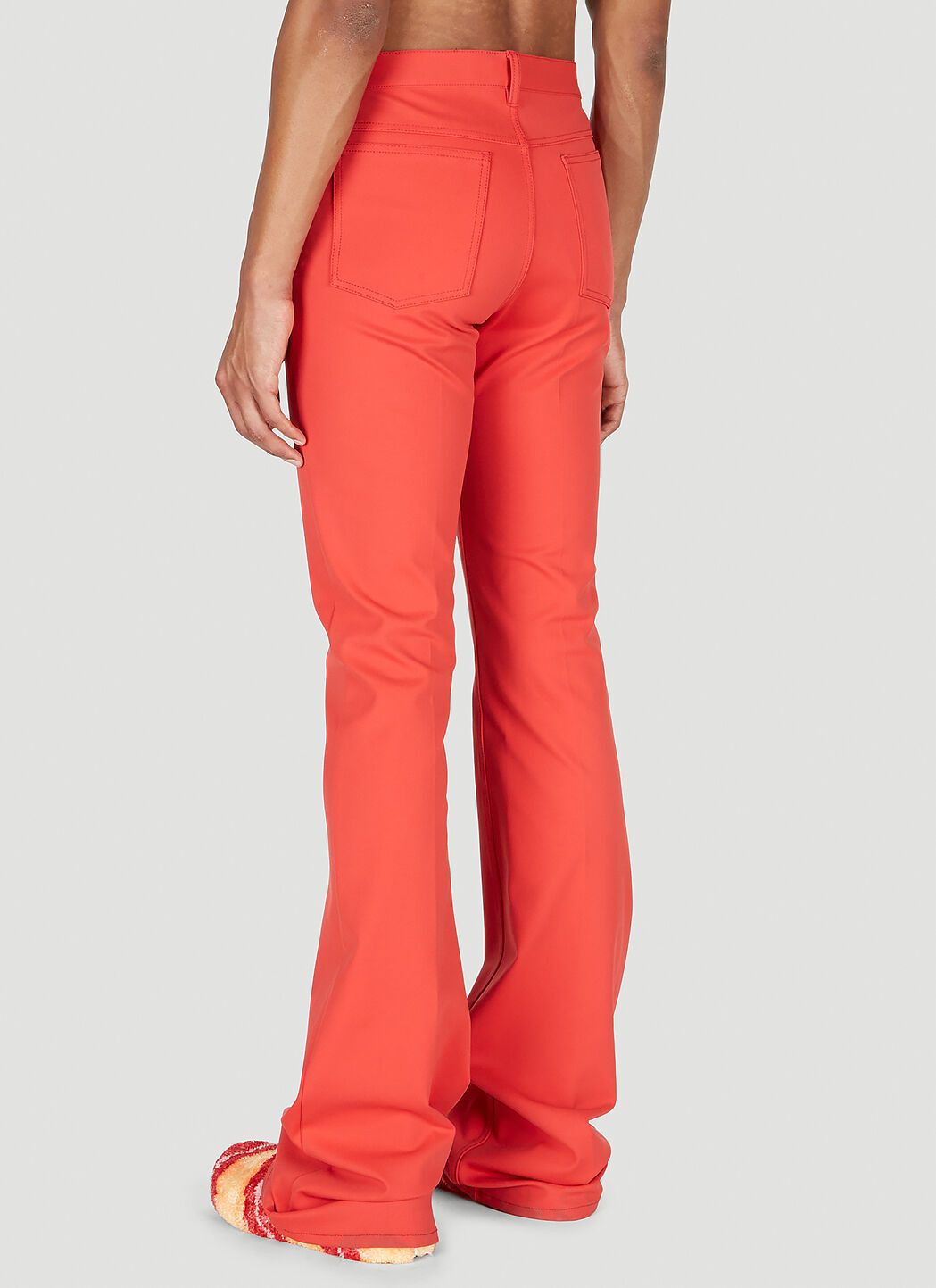 Marni BNWT SS23 MARNI COMPACT VISCOSE JERSEY LACQUER PANTS 44 Size US 28 / EU 44 - 12 Thumbnail