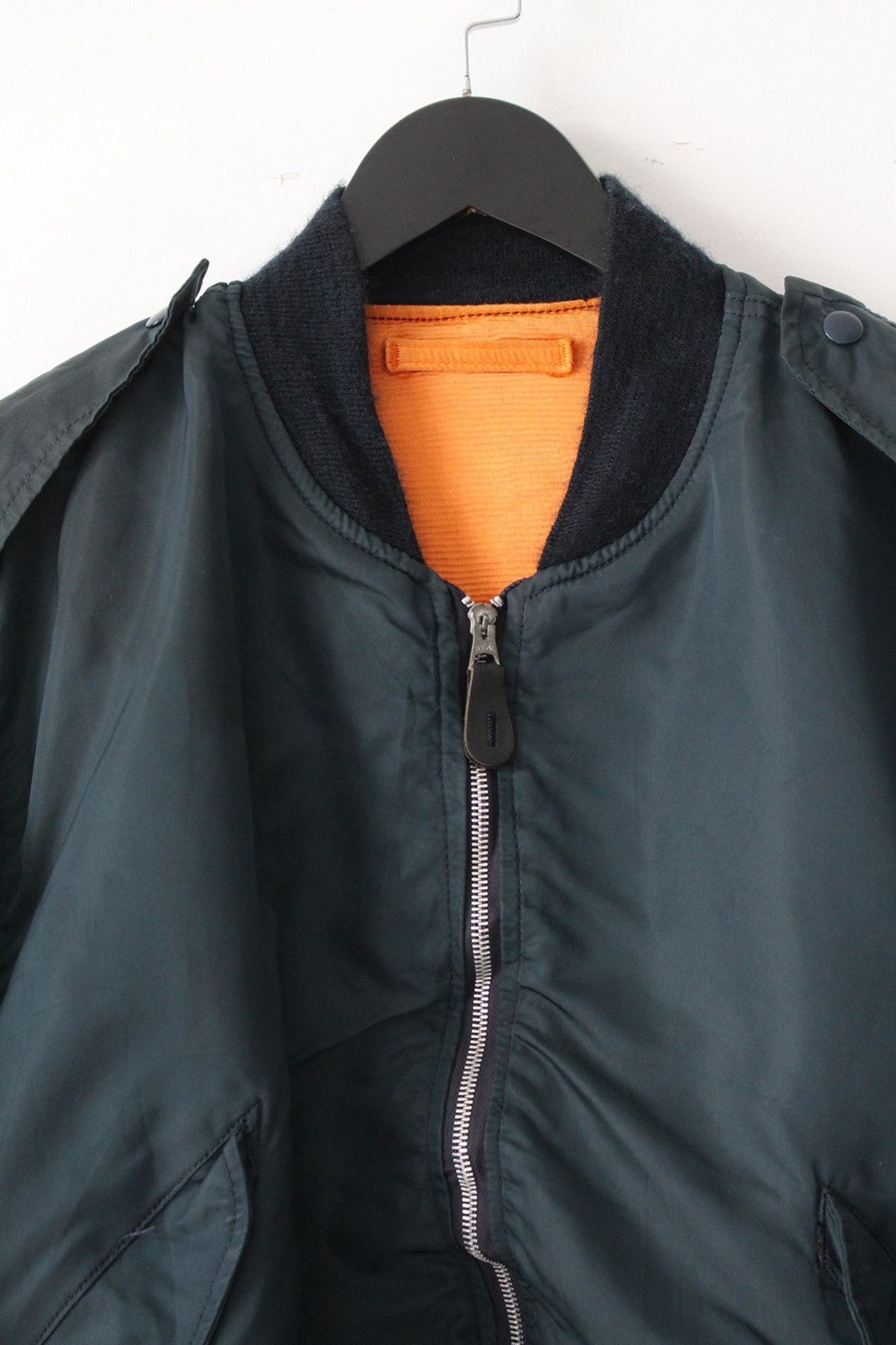 Vintage 1980S ALPHA INDUSTRIES L-2B NAVY FLIGHT JACKET Size US XL / EU 56 / 4 - 3 Thumbnail