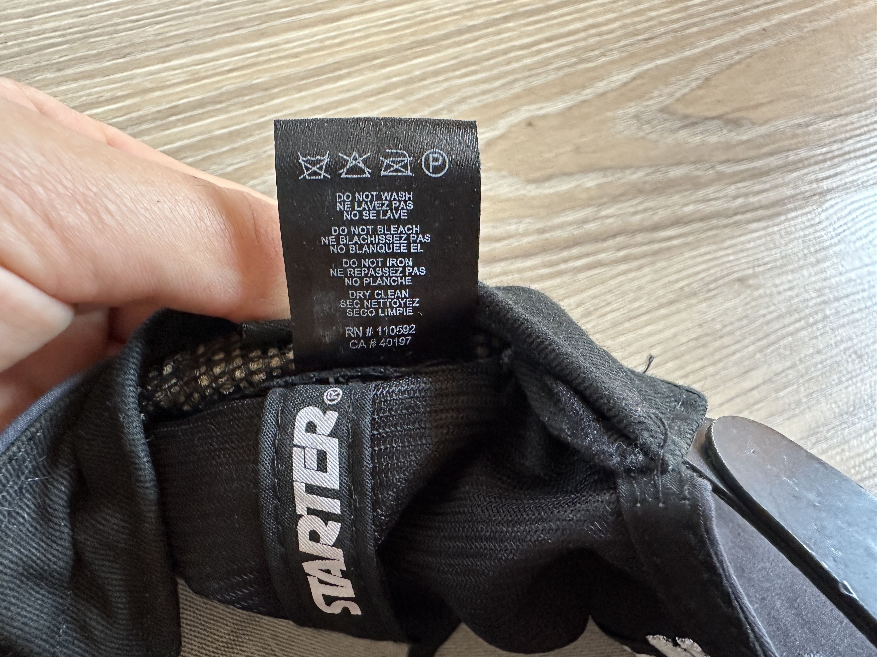 Starter × Vintage Starter Big Logo Grey Snapback Hat Size ONE SIZE - 8 Thumbnail