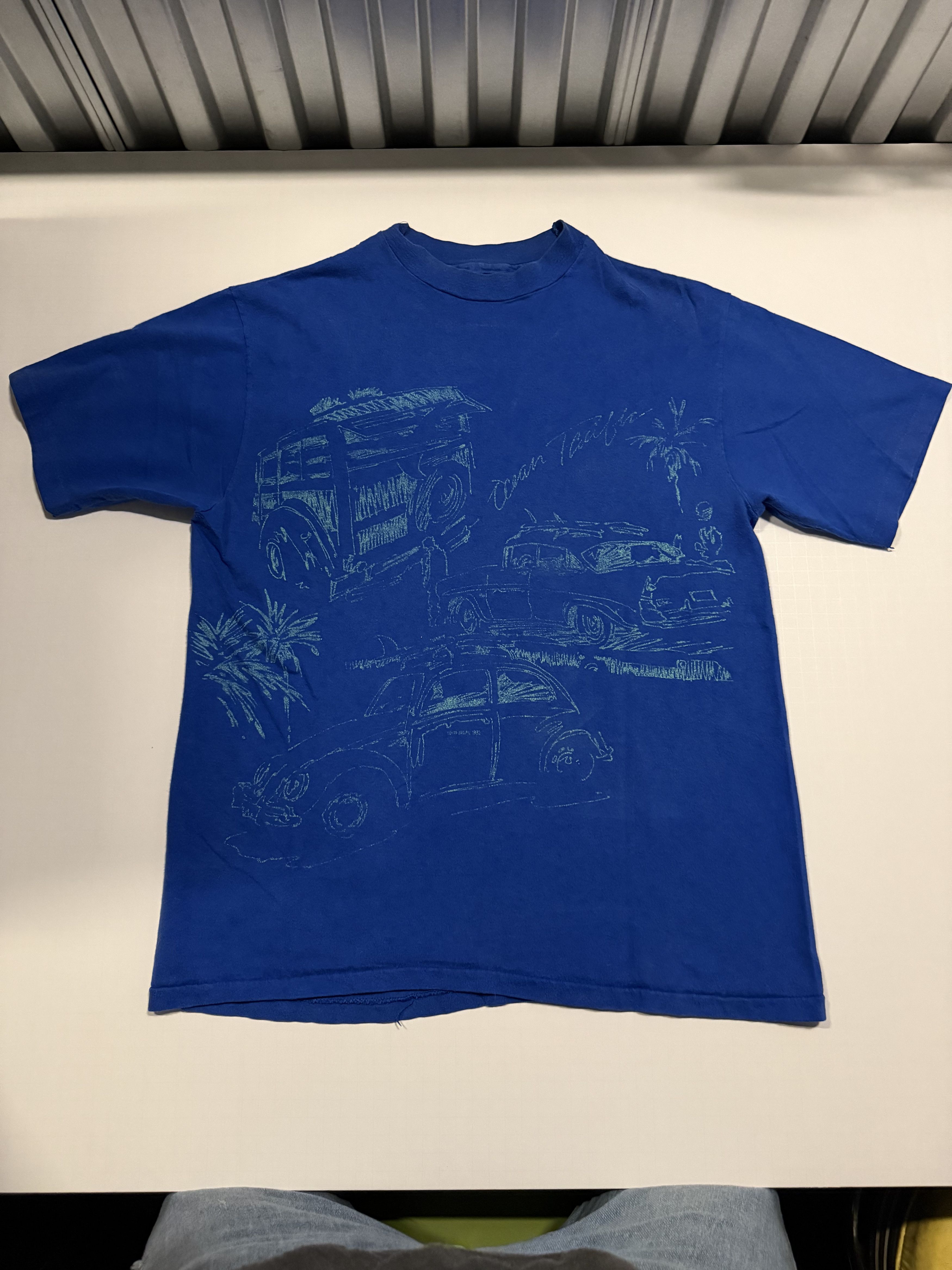 Ocean Pacific Vintage Ocean Pacific “Dear Pacific” AOP Surf Tee Size US L / EU 52-54 / 3 - 1 Thumbnail