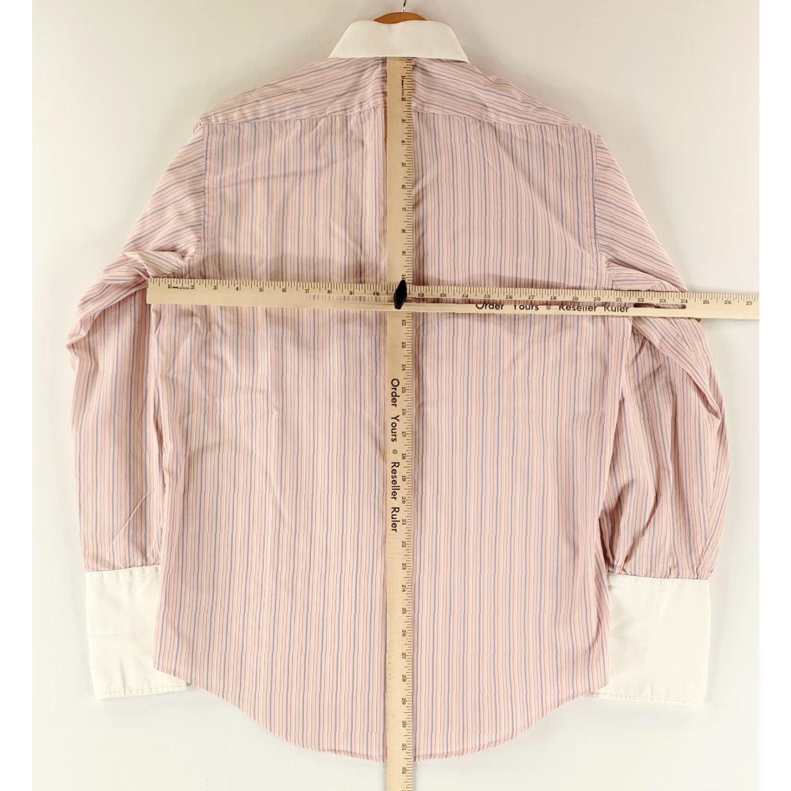 Brooks Brothers VINTAGE Brooks Brothers Shirt Button Up Pink Mens M 15.5-33 French Cuff 80s 90s Mens Size US M / EU 48-50 / 2 - 8 Thumbnail