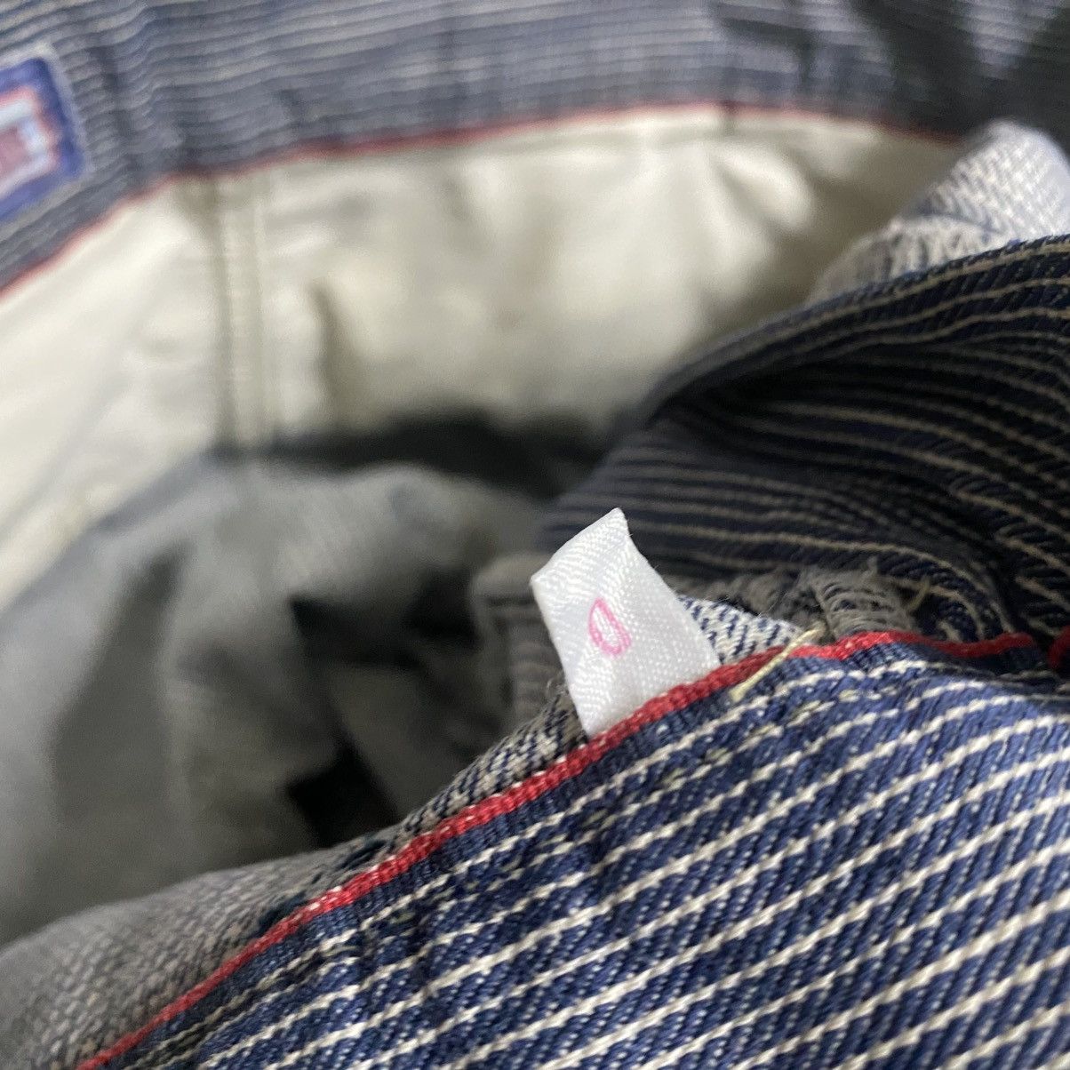 Blue Blue Japan BLUE BLUE Hickory Pinstripe Fatigue Pants Size US 28 / EU 44 - 18 Thumbnail