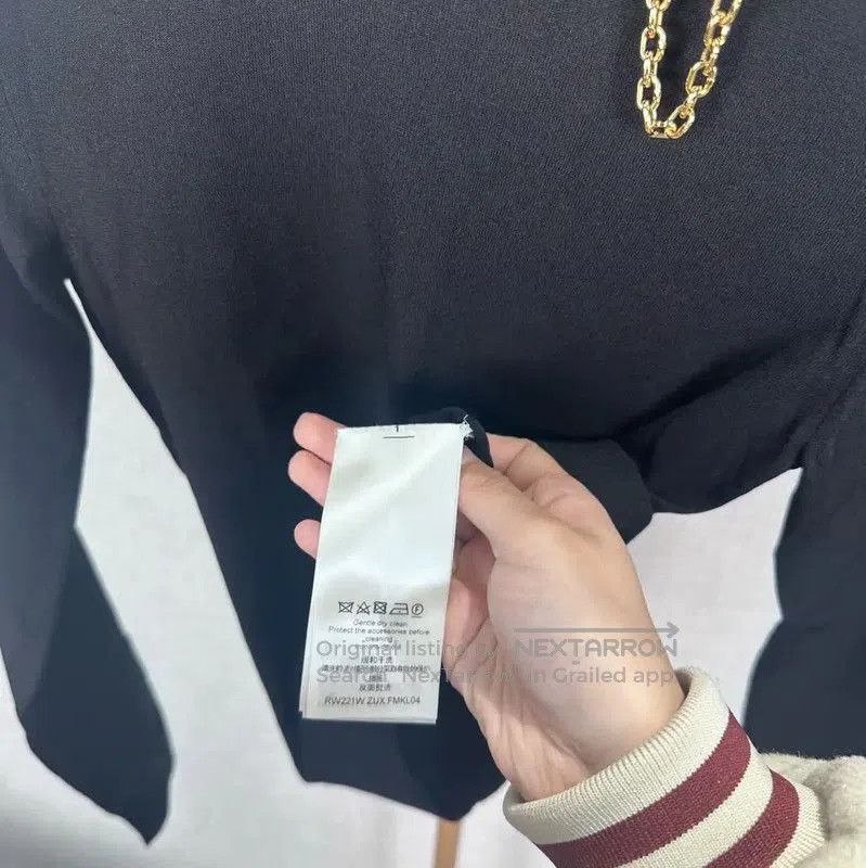 Louis Vuitton Louis Vuitton Women's Black Knit Turtleneck Sweater . Size XS / US 0-2 / IT 36-38 - 4 Thumbnail