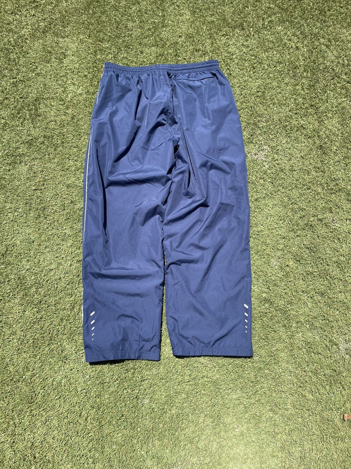 Starter Starter Track Pants Mens xl Navy blue Zipper Y2K Baggy Size US 40 / EU 56 - 6 Thumbnail