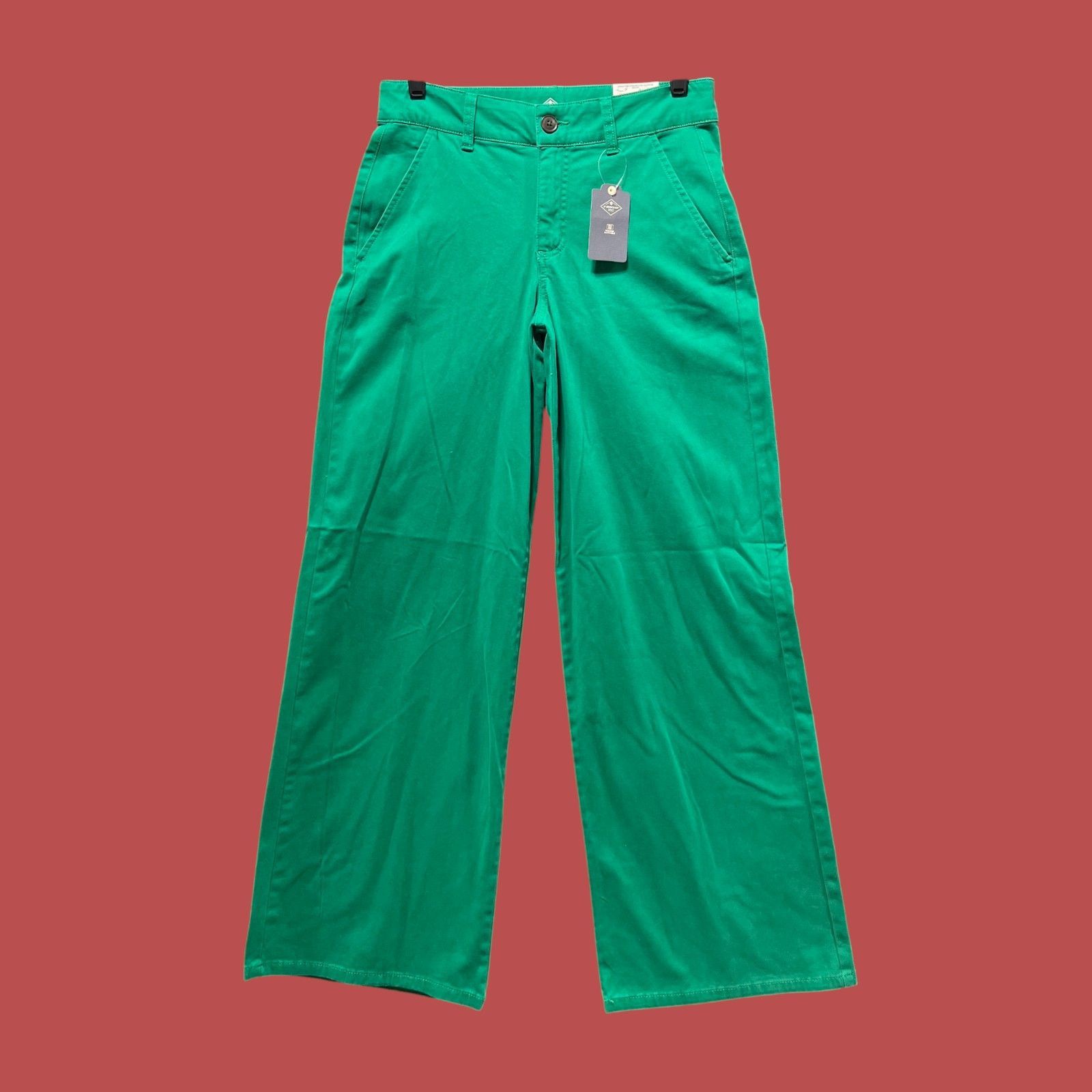 Other St. John's Bay - Women's Wide Leg Pants - Mid Rise - Easy Fi Size 27" / US 4 / IT 40 - 1 Thumbnail
