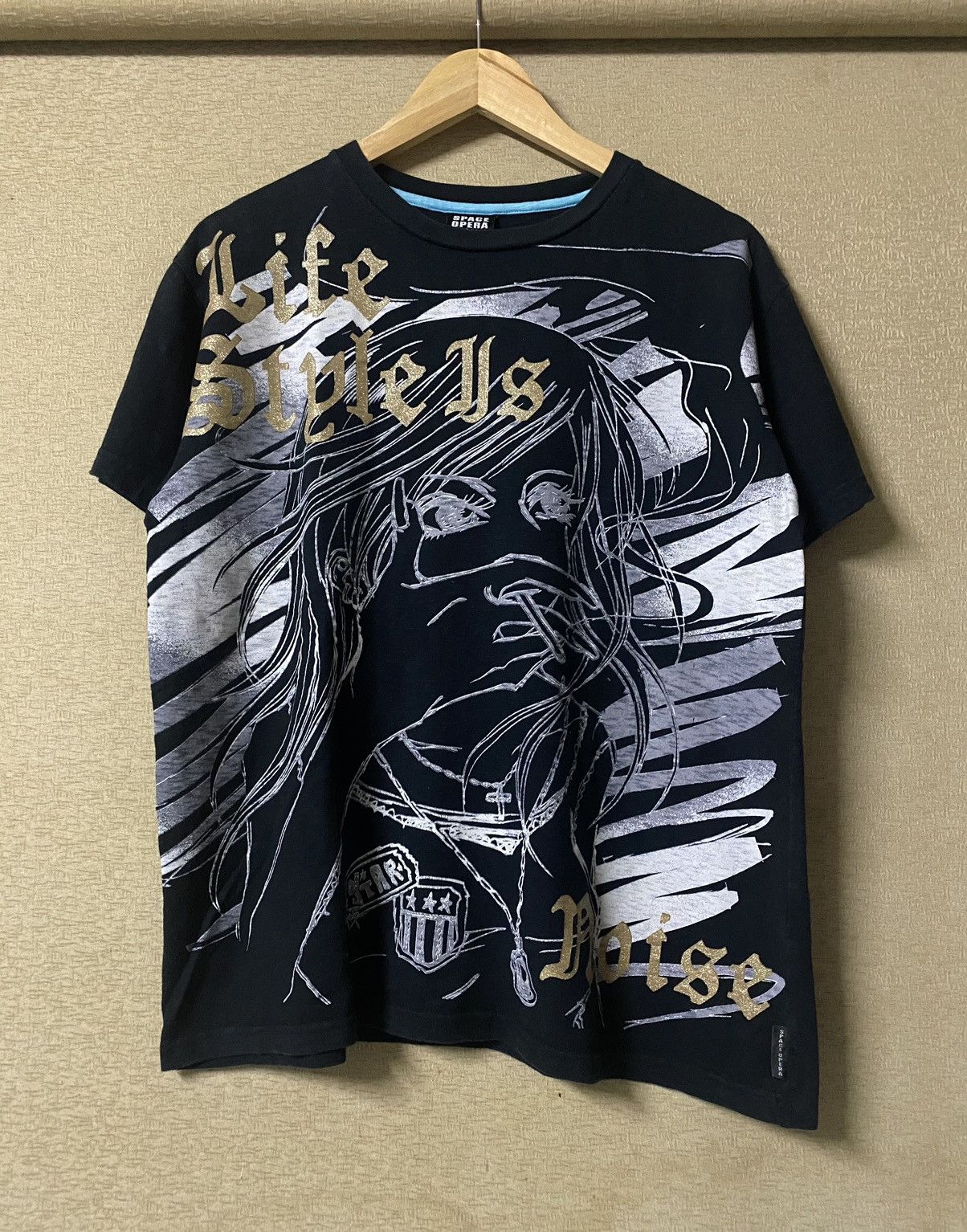 Hysteric Glamour Japan Space Opera Anime Life Style Graphic Tee Size US L / EU 52-54 / 3 - 1 Thumbnail