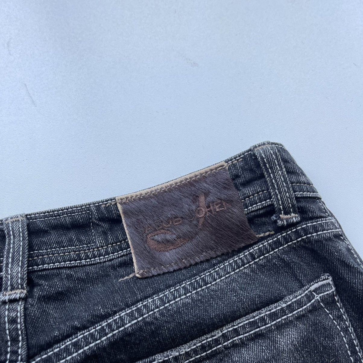 Jacob Cohen Jacob Cohen 620 HandMade Luxury Denim Jeans Washed Black Size US 32 / EU 48 - 8 Thumbnail